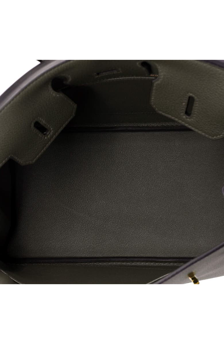 Pre-Owned Hermes Birkin Handbag Green Togo with Gold Hardware 25, Alternate, color, Vert Bronze