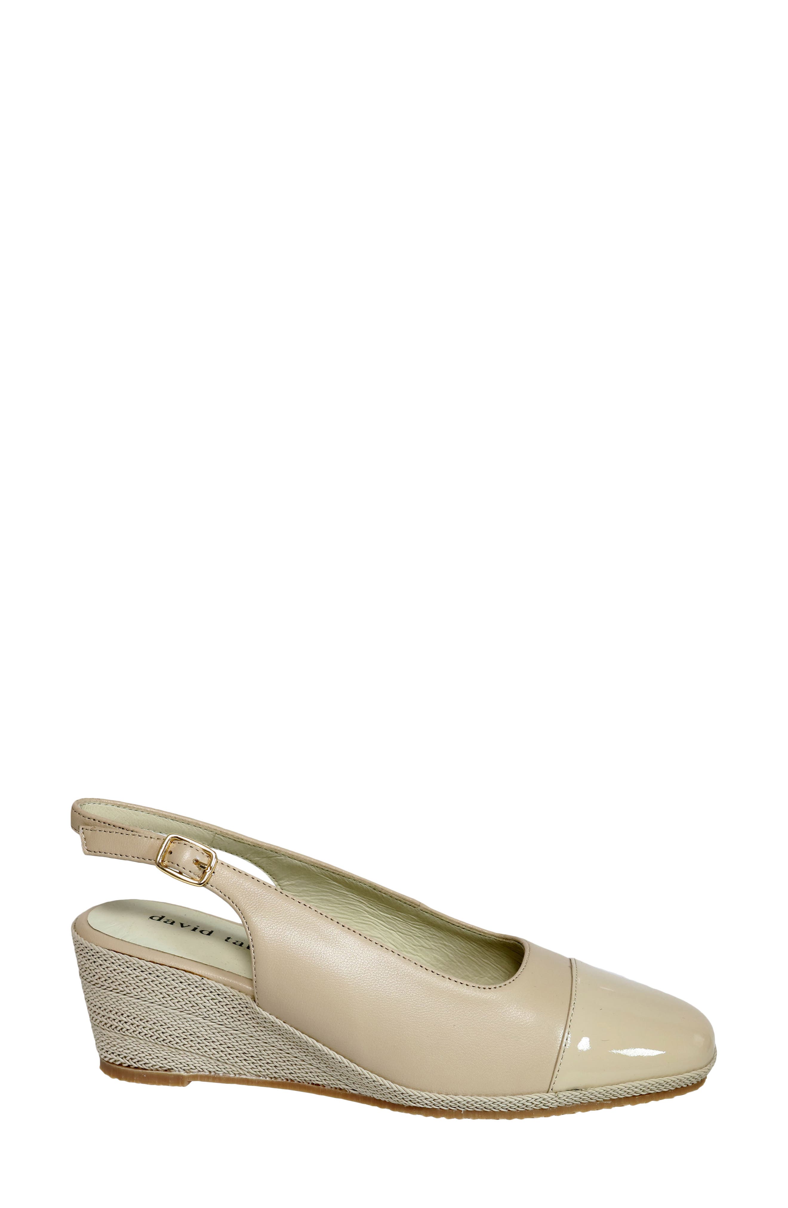 Sheyla Slingback Wedge Pump, Alternate, color, LIGHT TAUPE