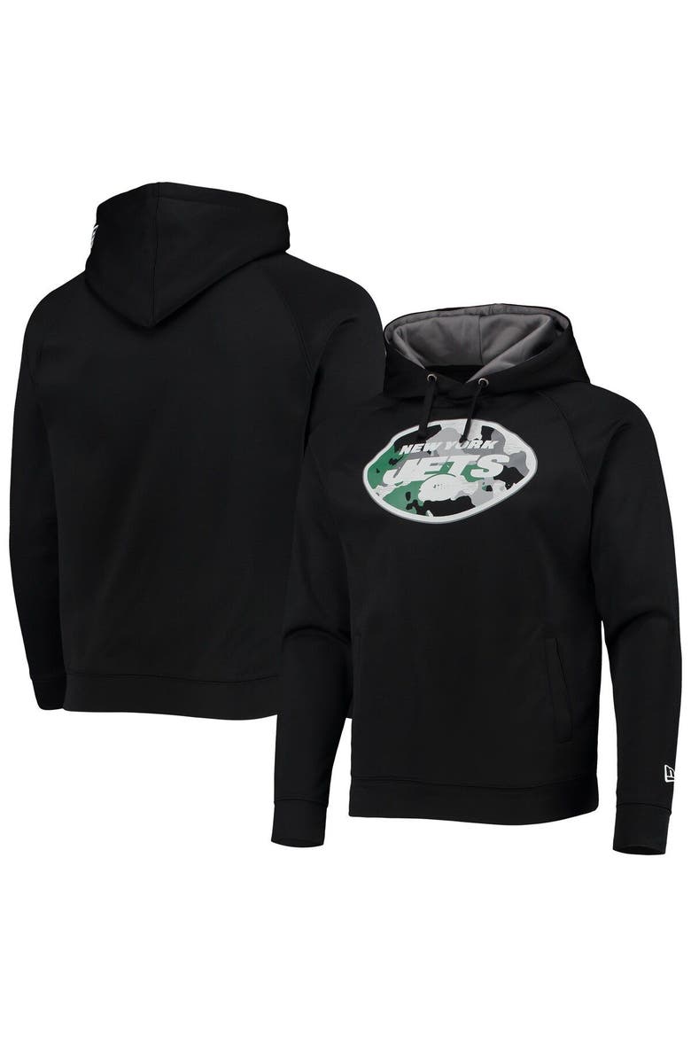 New Era Men's New Era Black New York Jets Training Collection Raglan ...