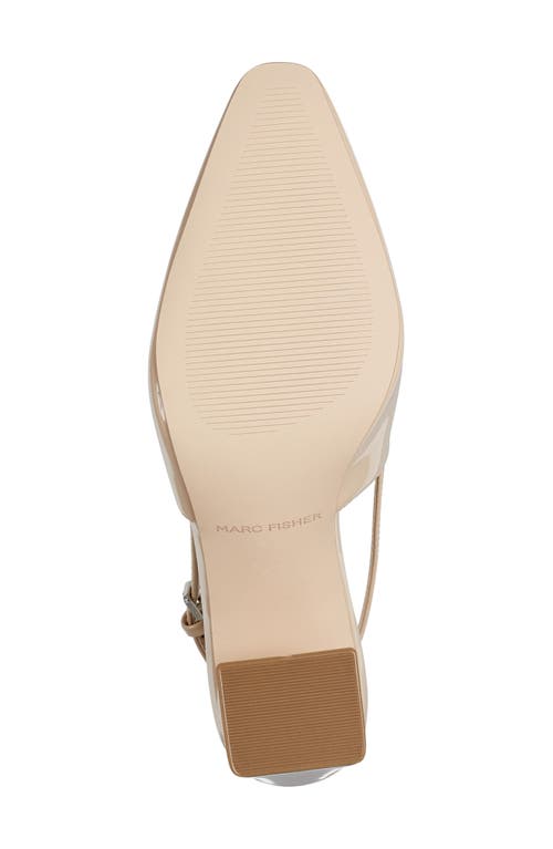 Marc Fisher Lethe Slingback Pump In Neutral