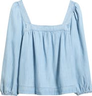 vineyard vines Serena Chambray Top