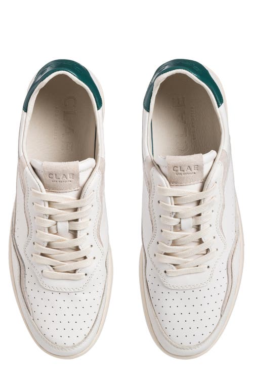 Clae Haywood Low Top Leather Sneaker In Multi