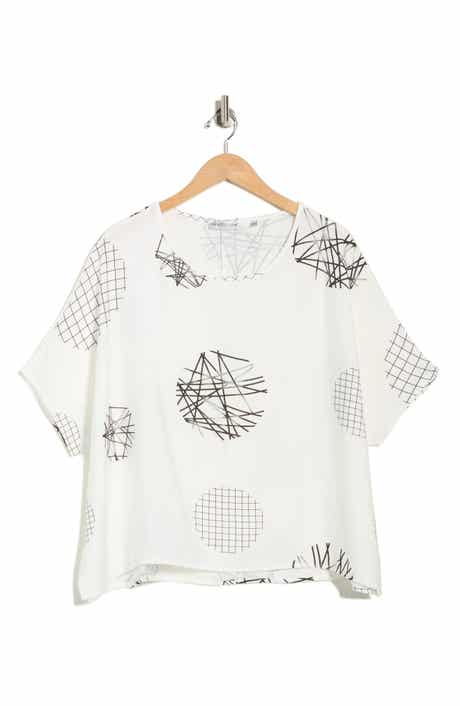 PATRIZIA LUCA Scribble Print Top