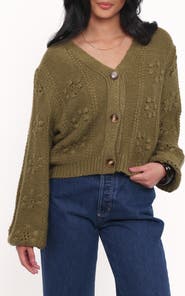 Petal & Pup Melody Relaxed Fit Pointelle Cardigan