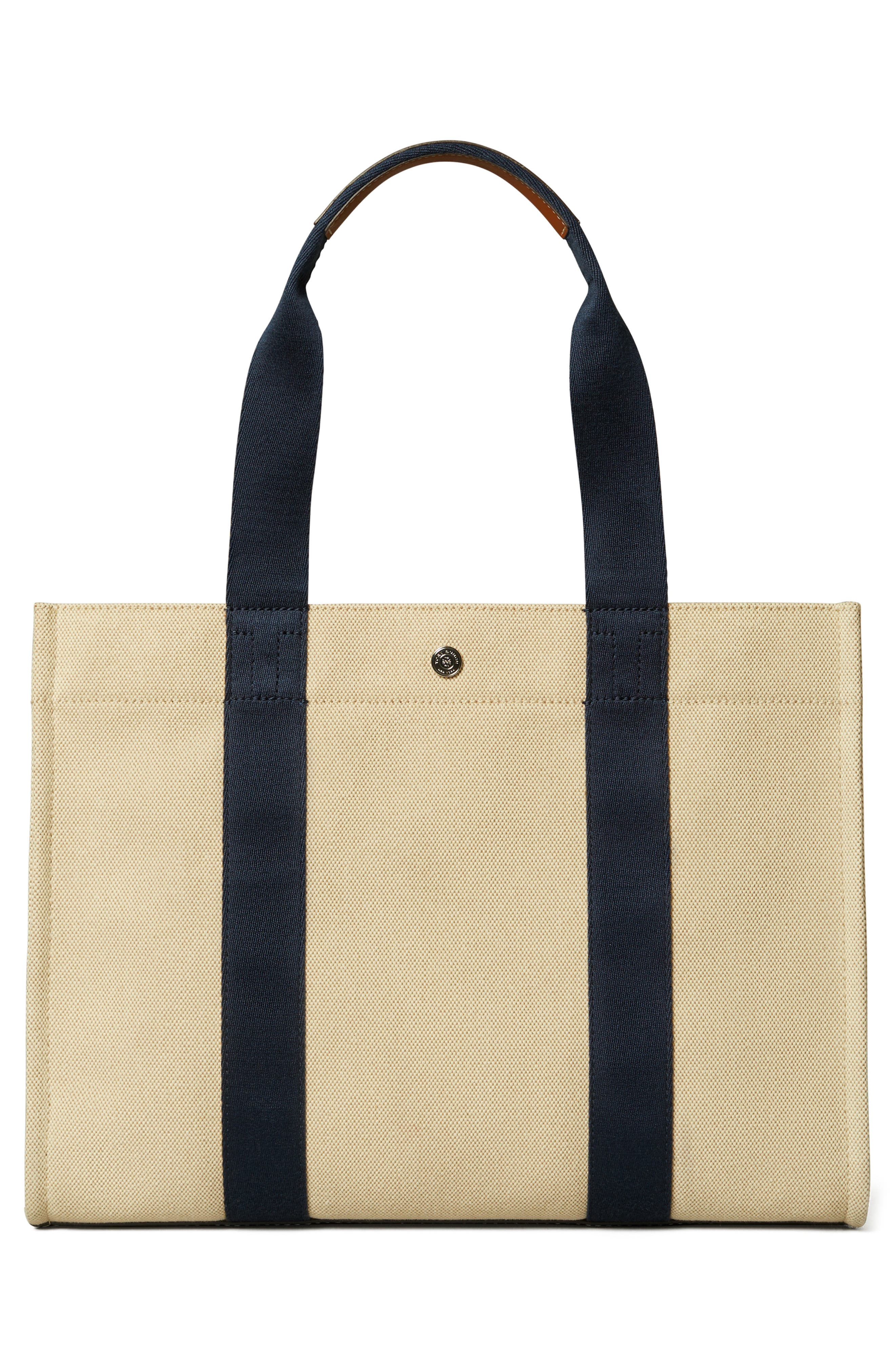 Tory Burch Tory Canvas Tote, Alternate, color, 