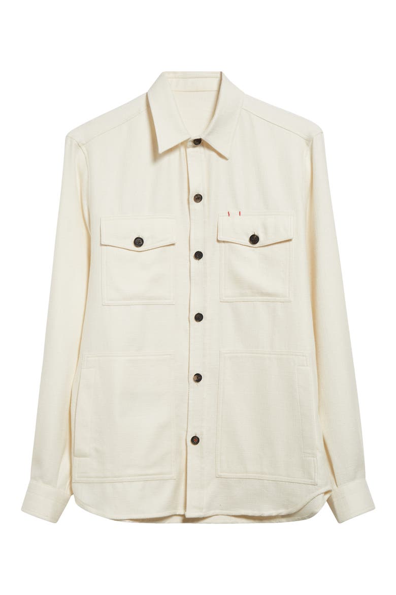 The Button-Up Overshirt, Alternate, color, OPEN WHITE