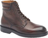 Magnanni Grayson Lace-Up Lug Sole Boot