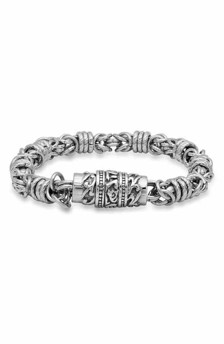 Men's Cluster Chain Bracelet