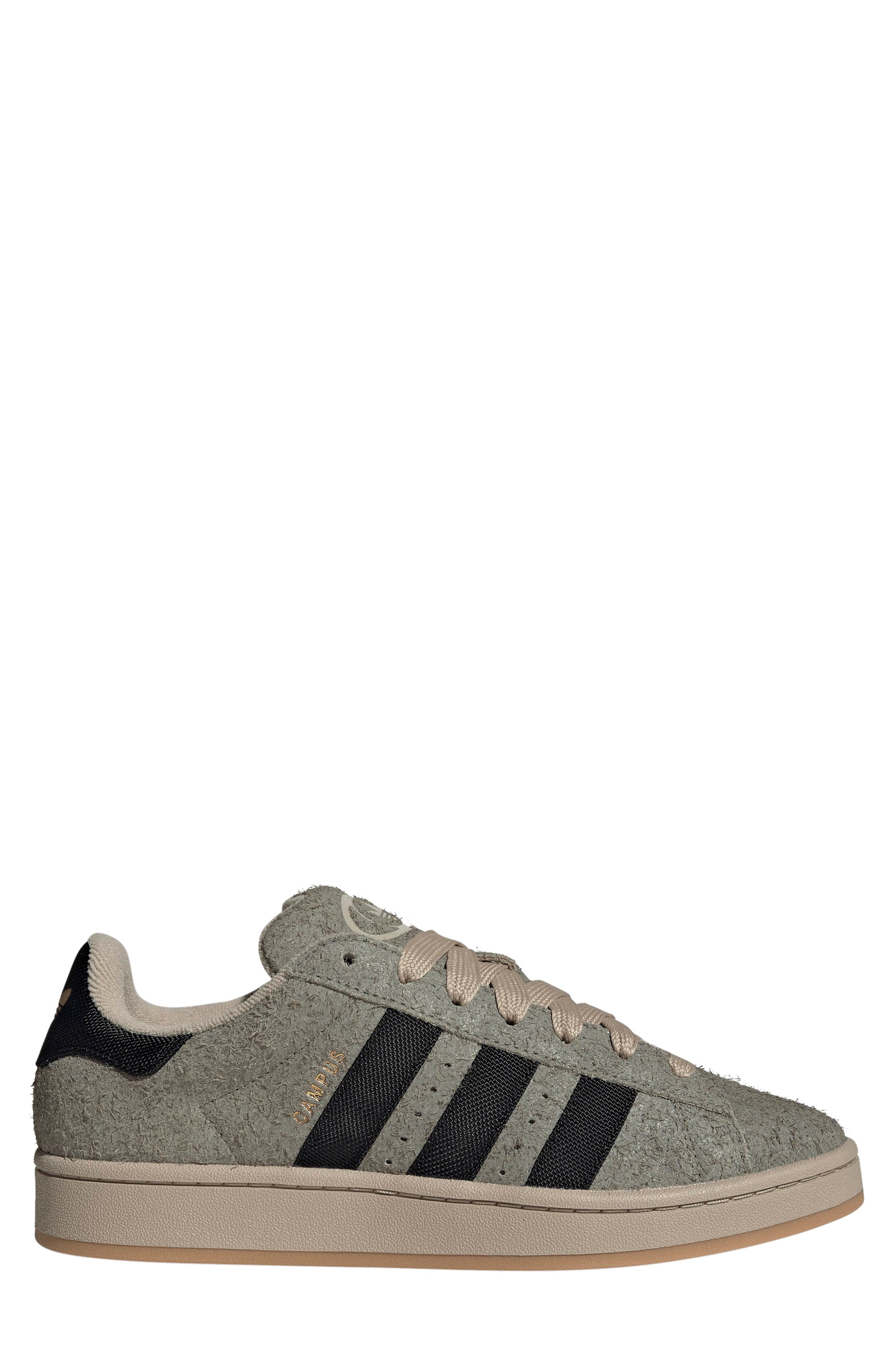 adidas Gender Inclusive Campus 00s Sneaker, Alternate, color, Silver Pebble/ Black/ Khaki