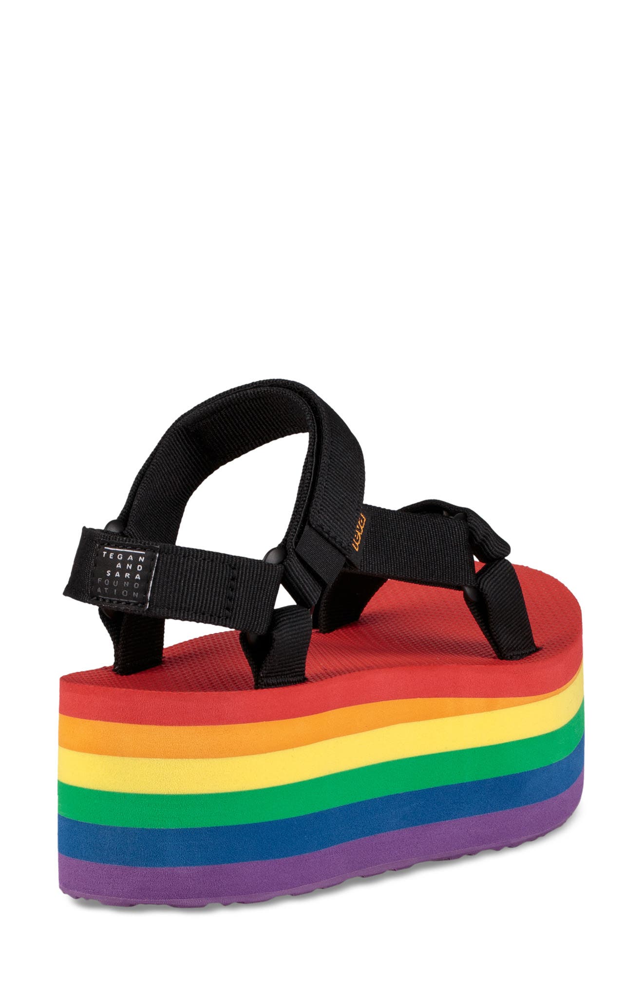 Teva Universal Pride Flatform Sandal, Alternate, color, 