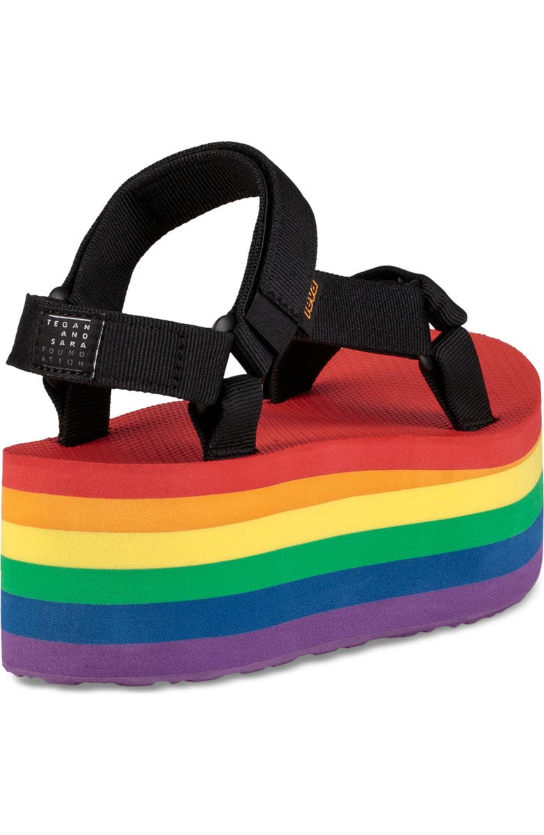 Teva Universal Pride Flatform Sandal, Alternate, color,