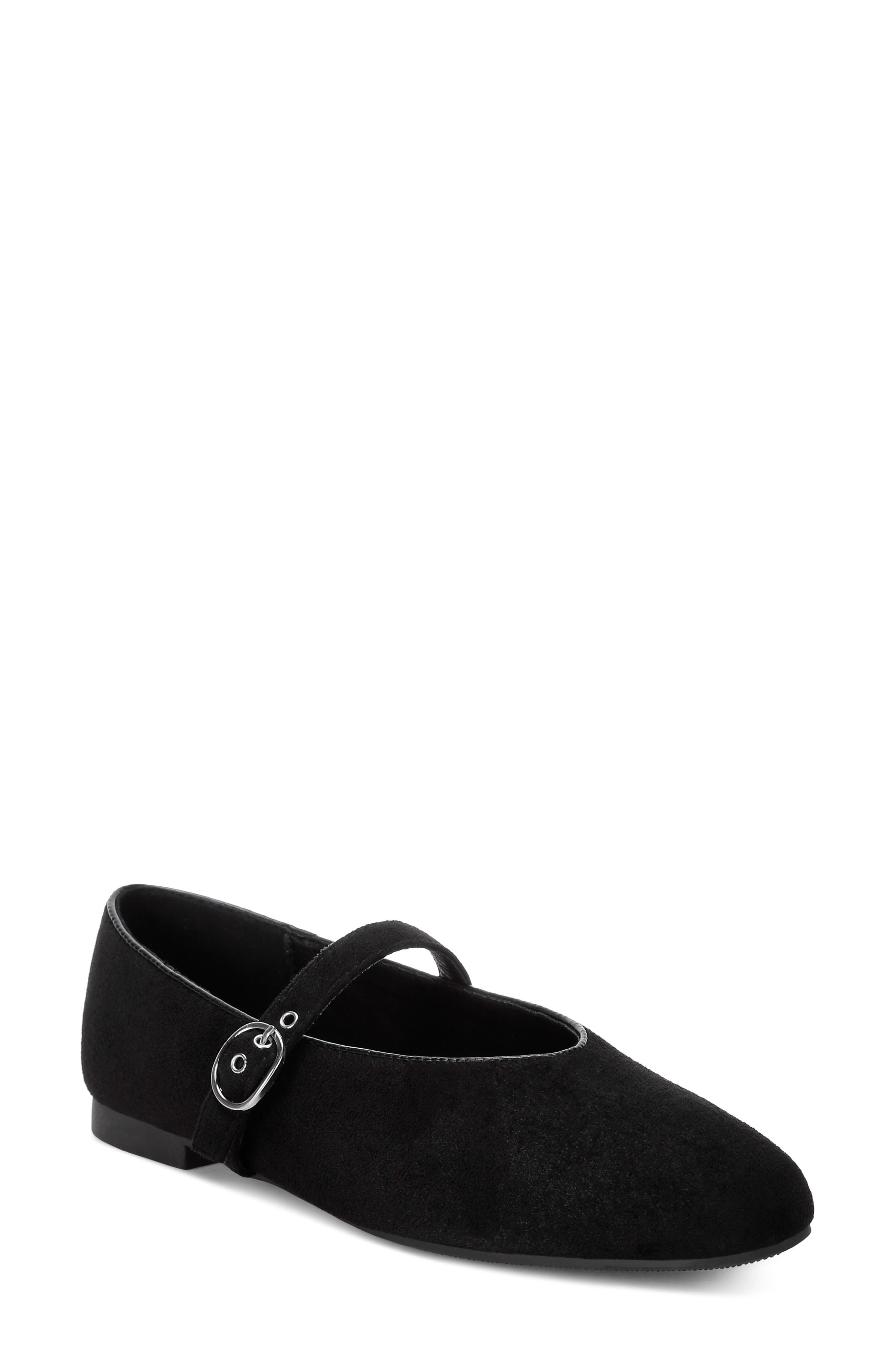 Ninily Leather Mary Jane Flat