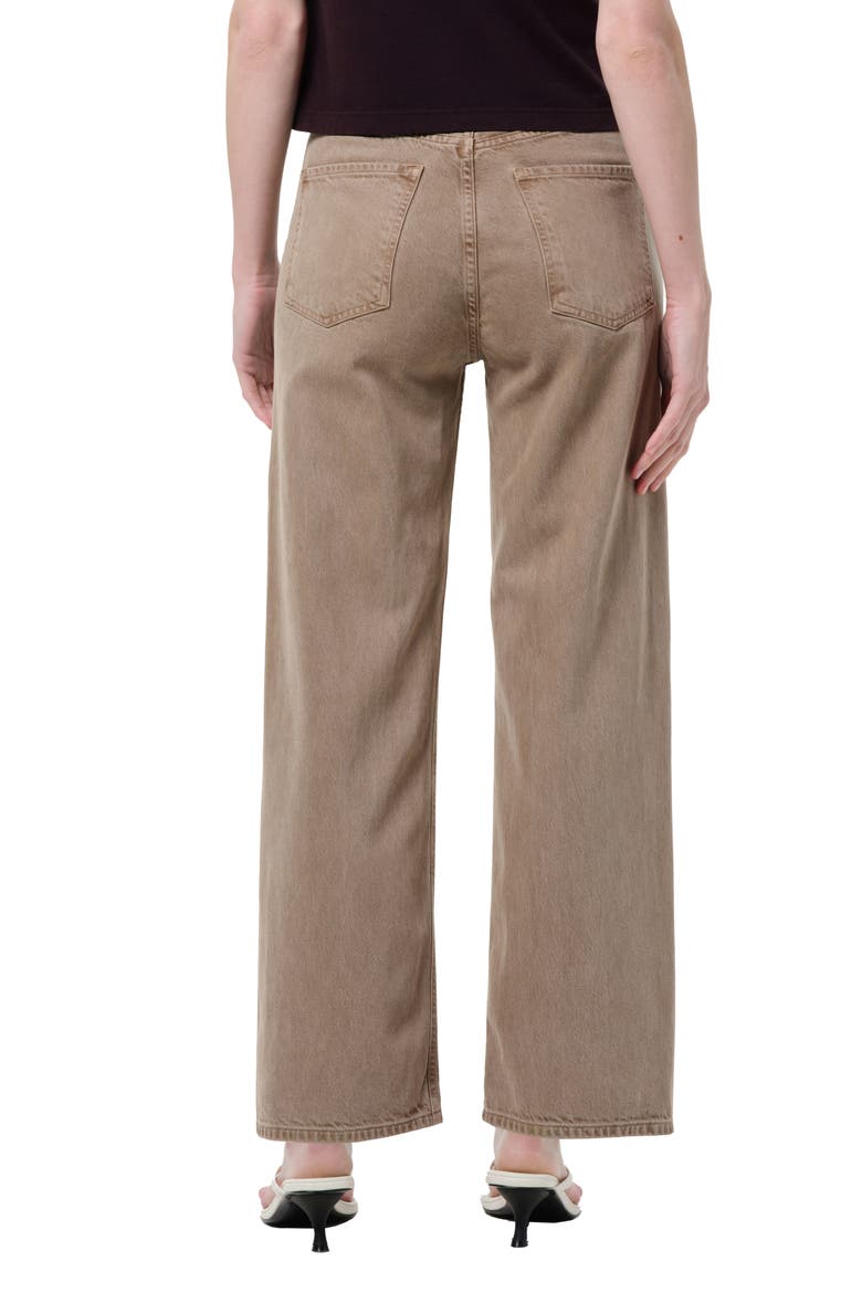 Ren Flyweight High Waist Ankle Wide Leg Jeans, Alternate, color, TRAIL