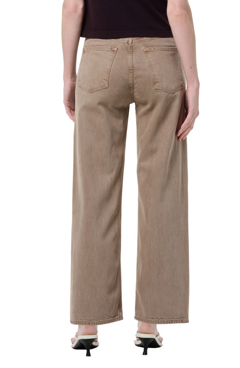 AGOLDE Ren Flyweight High Waist Ankle Wide Leg Jeans, Alternate, color, Trail