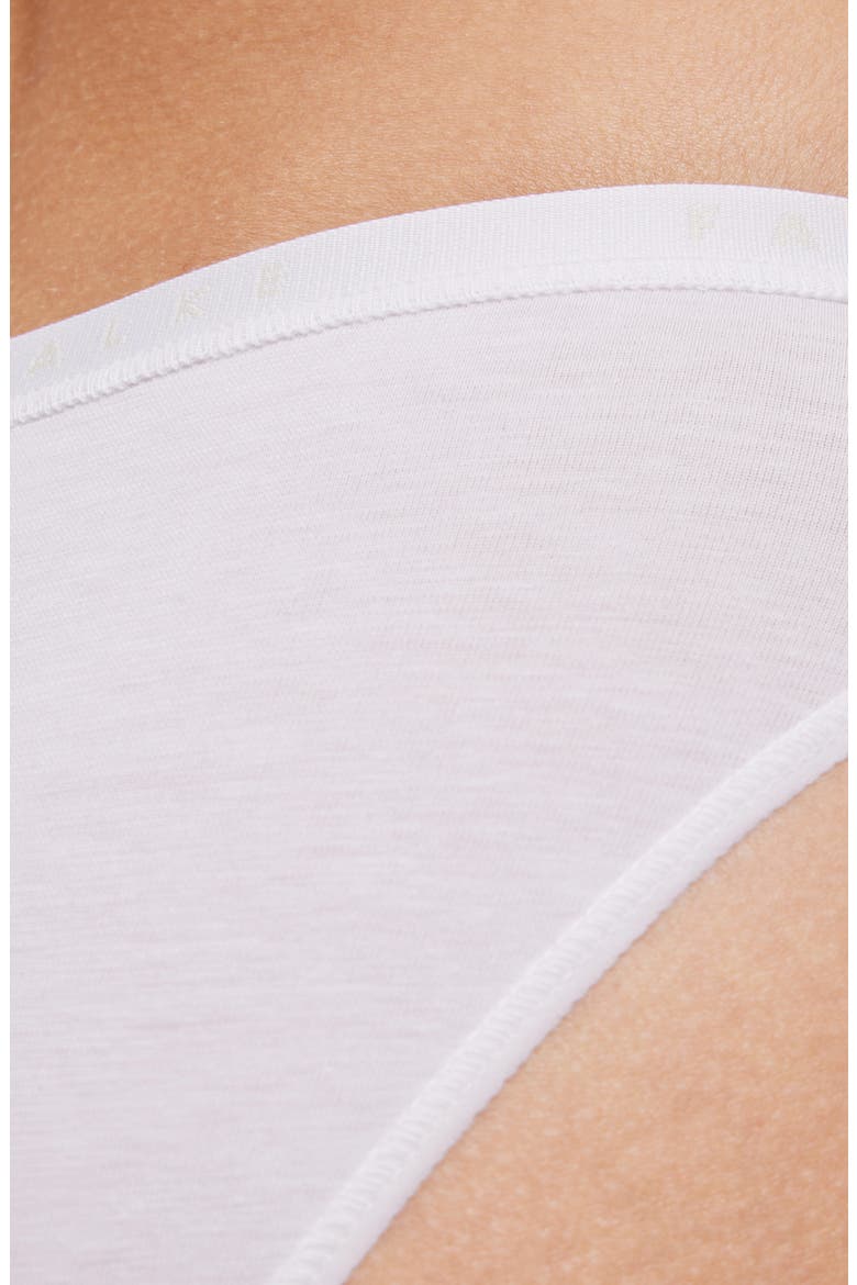 Daily Climate Cotton Blend Bikini Briefs, Alternate, color, WHITE