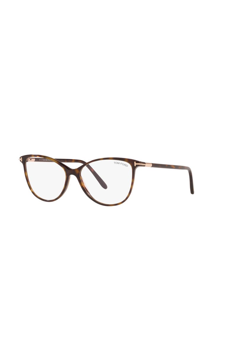 TOM FORD 54mm Square optical glasses, Main, color, Tortoise