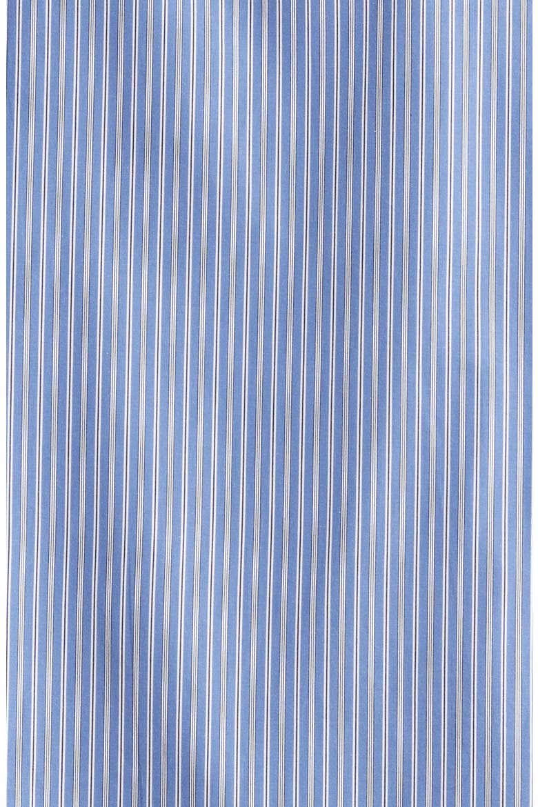 Mixed Stripe Cotton Poplin Button-Up Shirt, Alternate, color, BLUE STRIPE