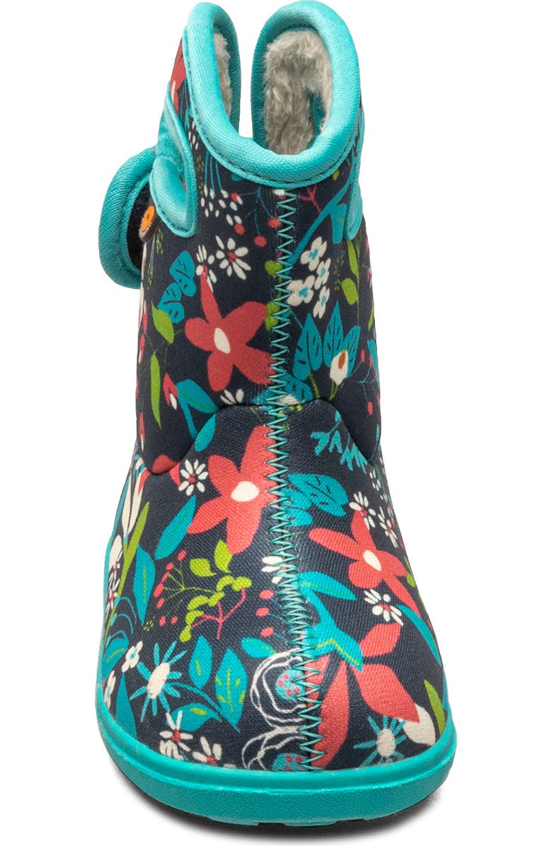 Bogs Baby Bogs II Cartoon Flower Insulated Waterproof Boot, Alternate, color,