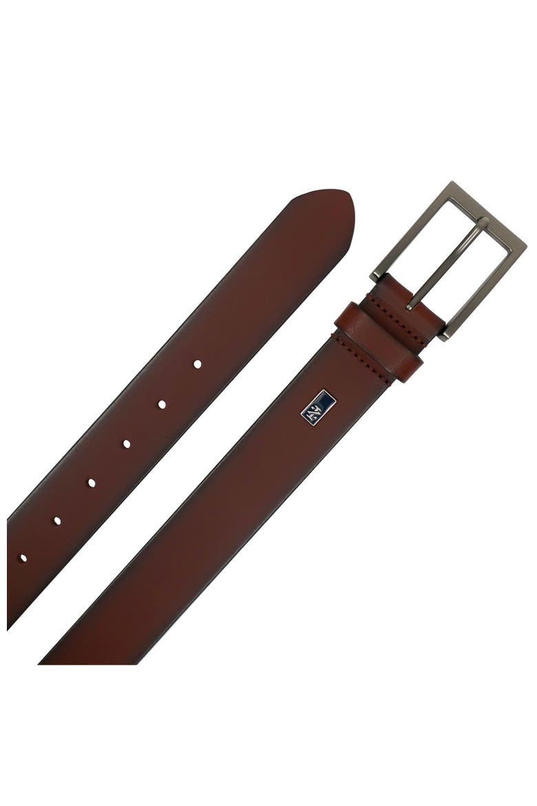 Mens Leather Jean Belt, Alternate, color, Cognac