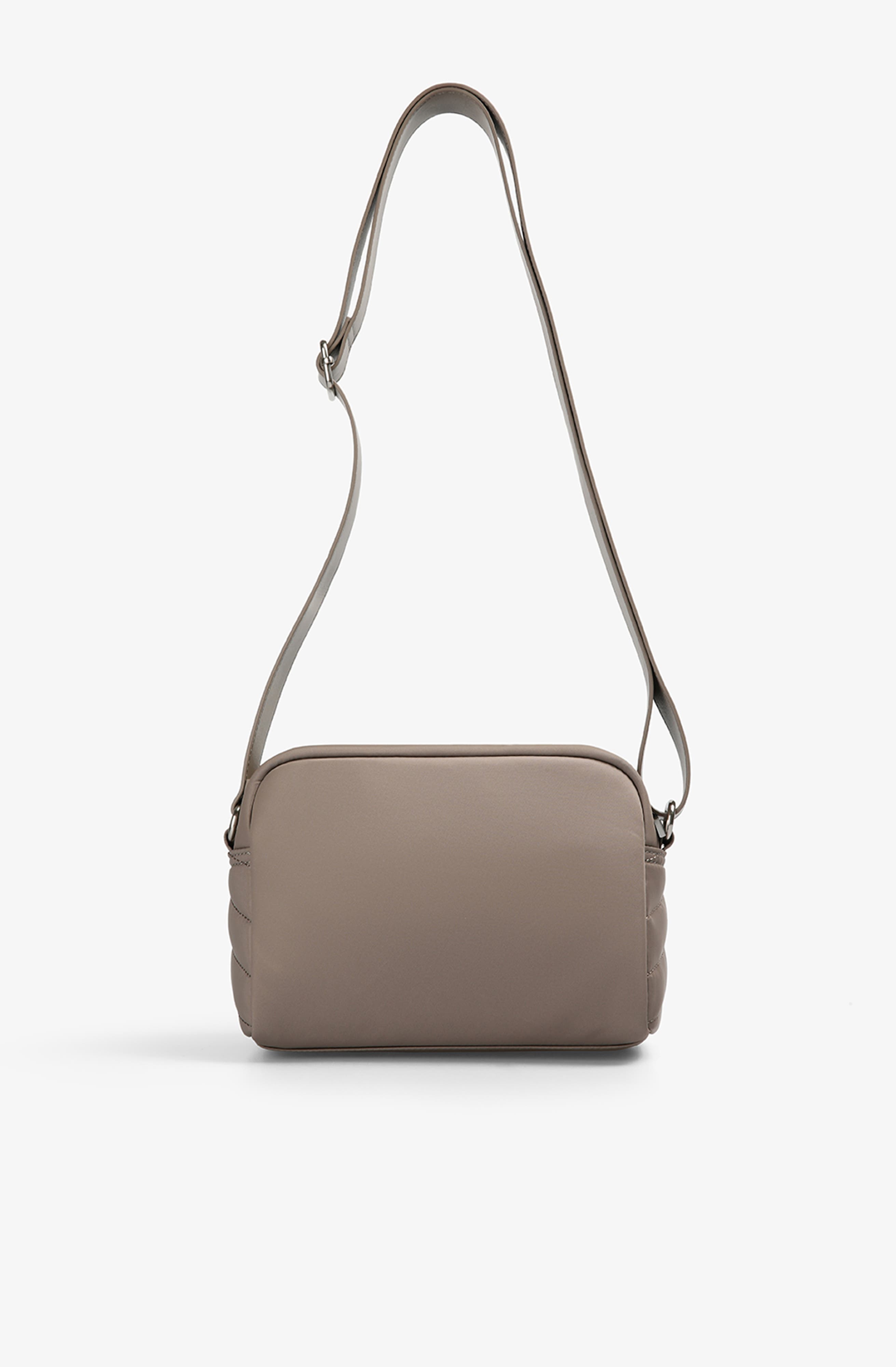 Padded Crossbody Mini Bag, Alternate, color, Taupe
