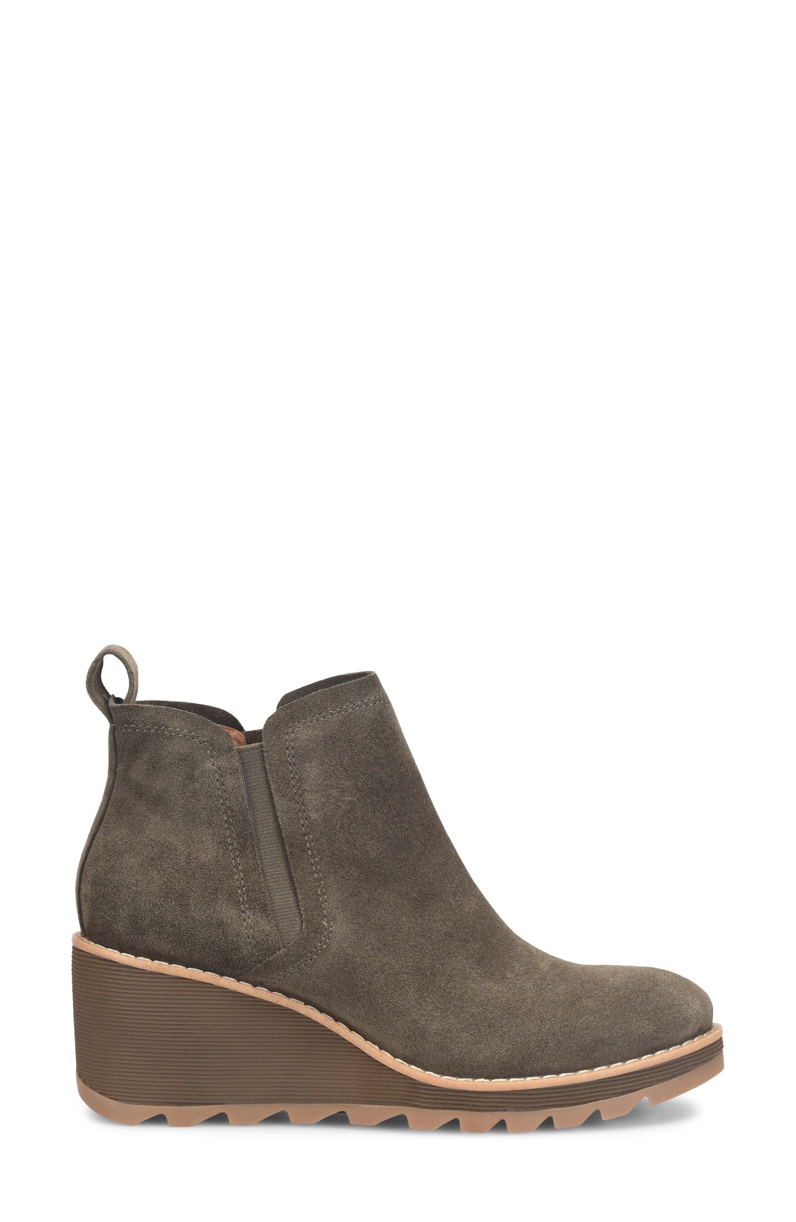 Emma Wedge Boot, Alternate, color, DARK TAUPE