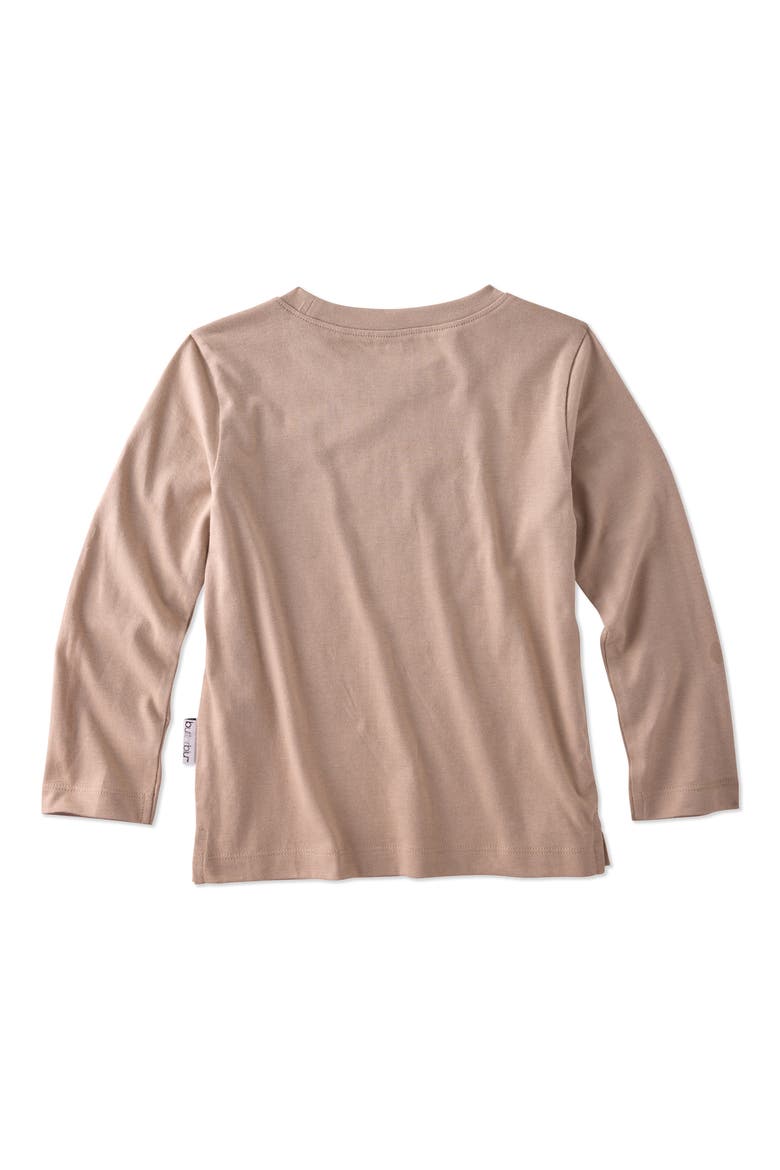 London 10-Pack Long Sleeve Organic Cotton T-Shirts, Alternate, color, STONE NATURAL RAINBOW