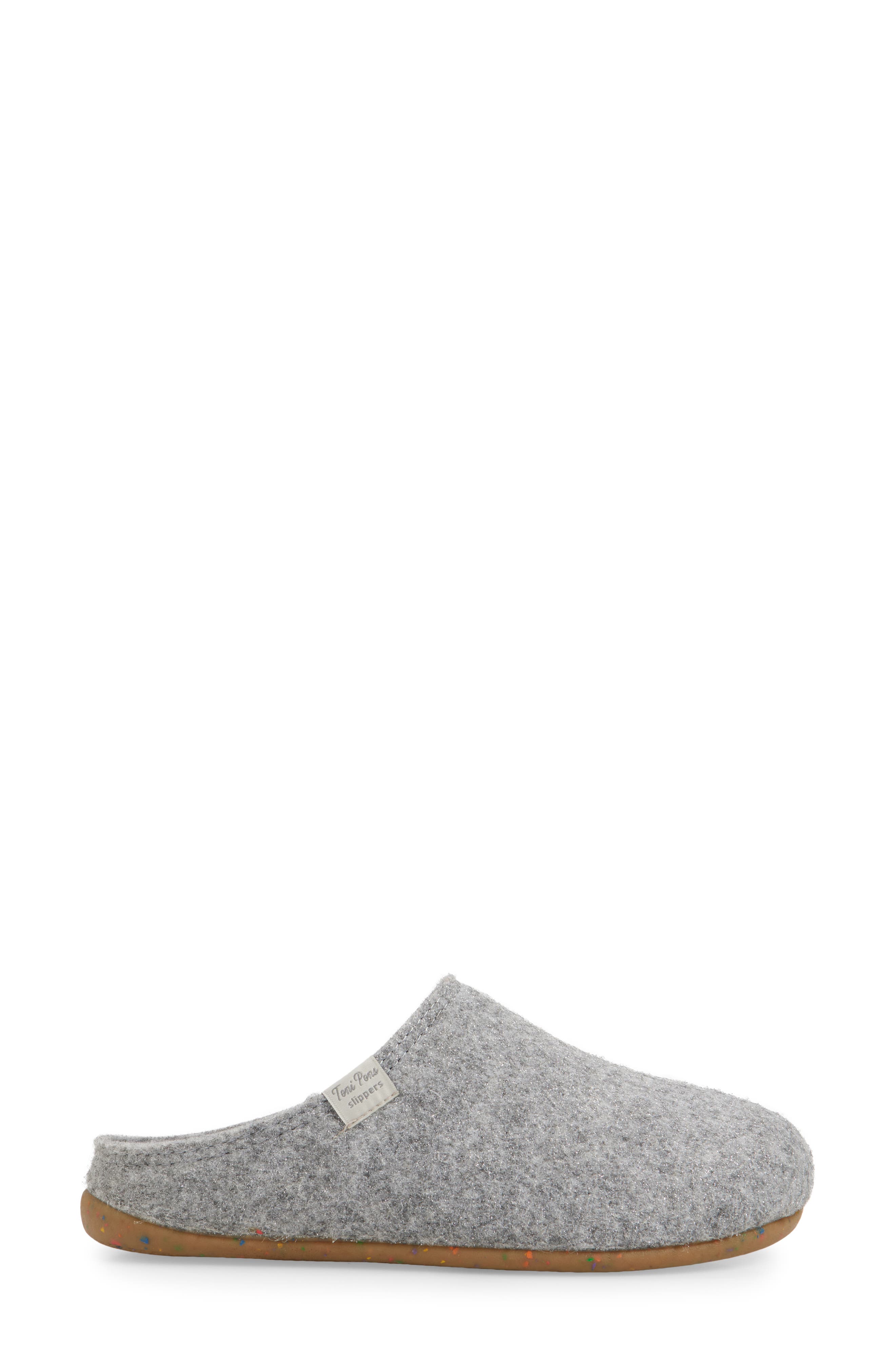 Maui Metallic Slipper, Alternate, color, GREY