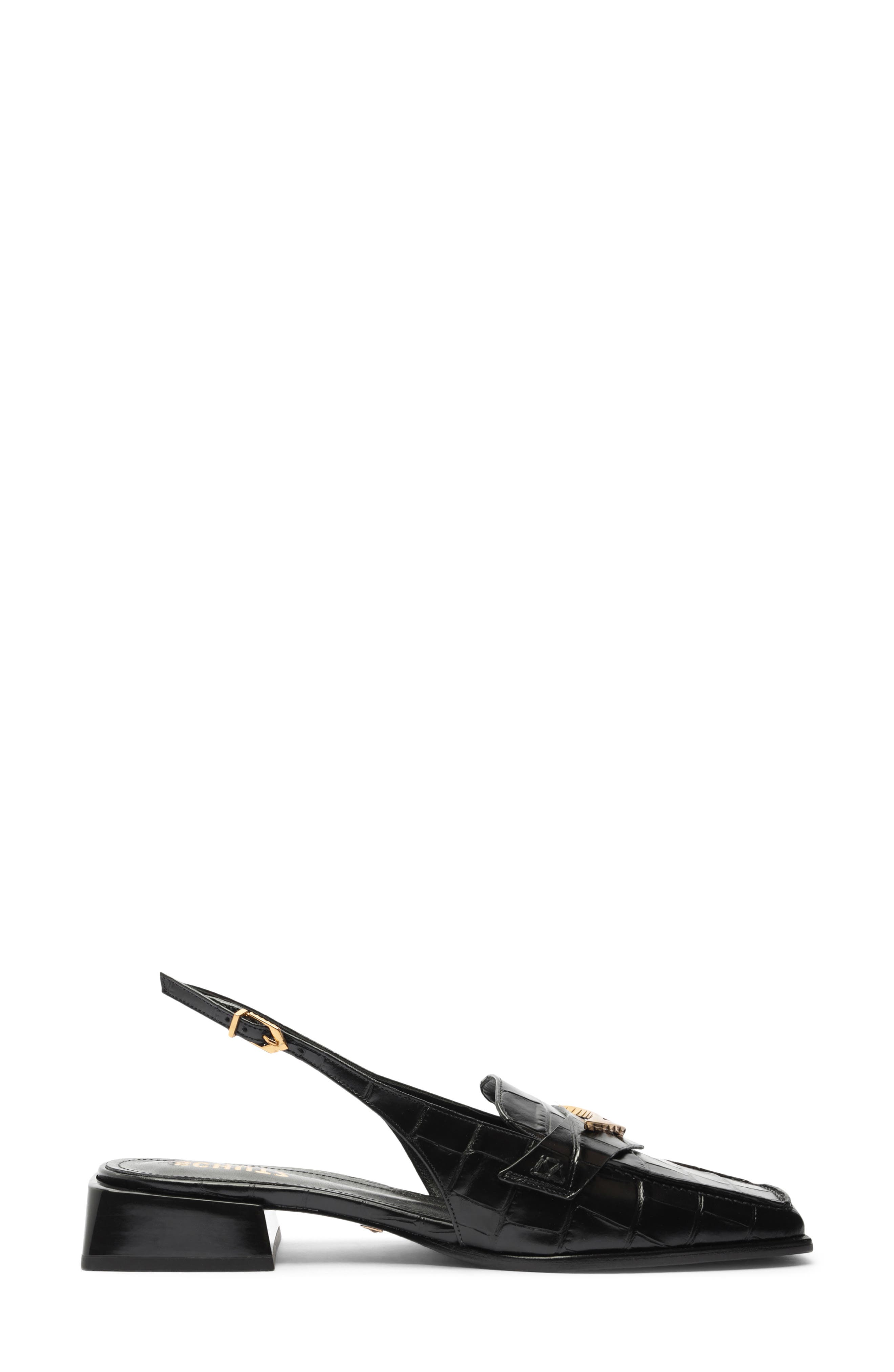 Schutz Arizona Slingback Loafer, Alternate, color, 