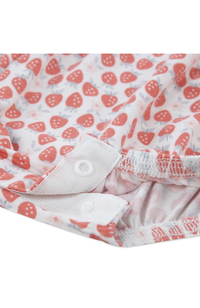 Huggies Kids' 2-Pack Rompers, Alternate, color, Porcelain Coral