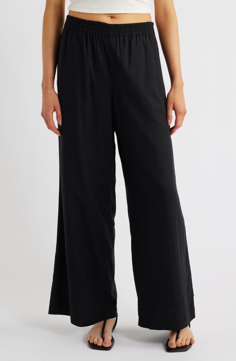 1.STATE Pull-On Wide Leg Pants, Main, color,