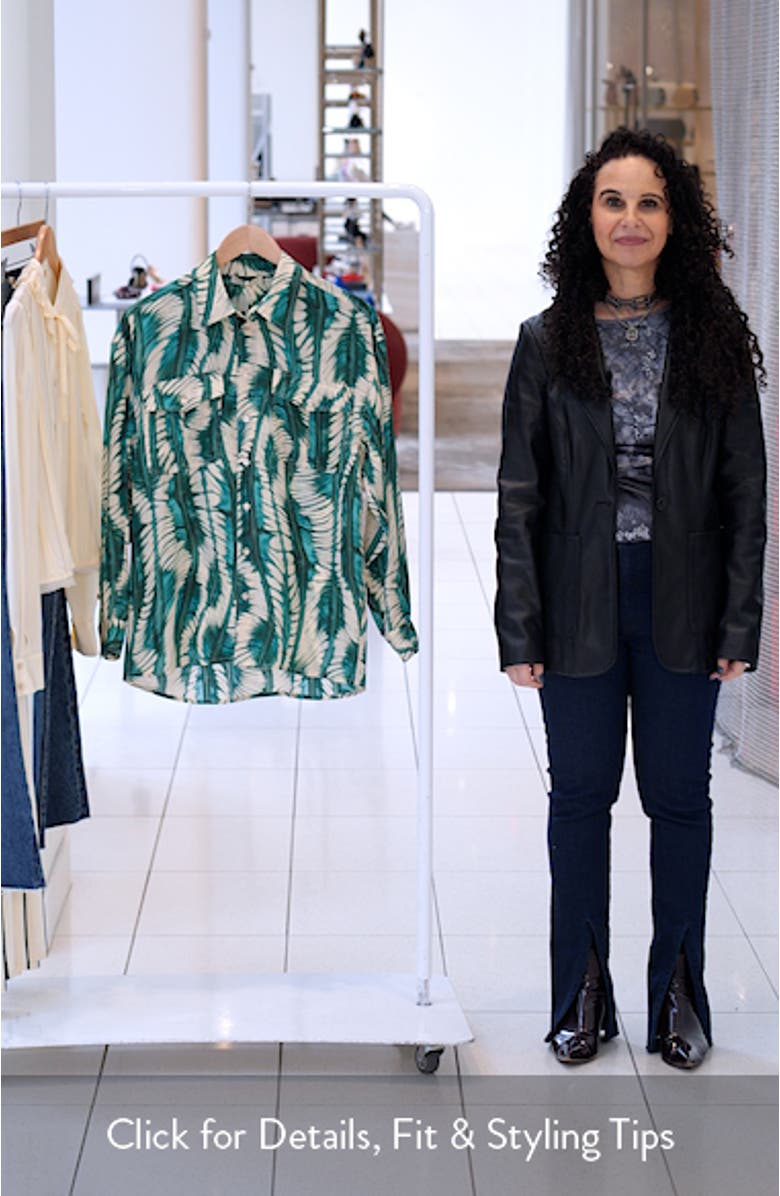 Soren Silk Button-Up Shirt, sales video thumbnail