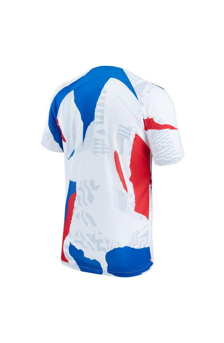 Nike Men's Nike White France National Team 2022/23 Pre-Match Top, Alternate, color,