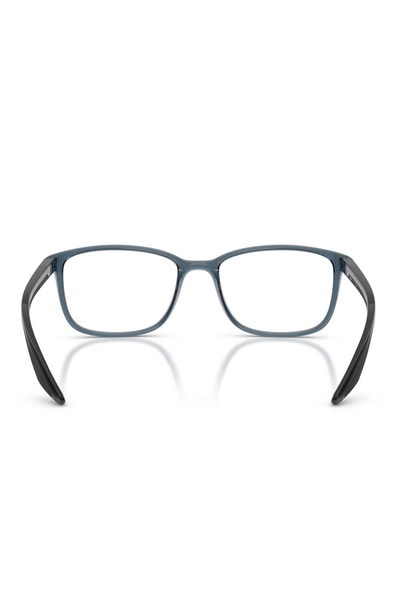 55mm Rectangle optical glasses, Alternate, color, AZURE
