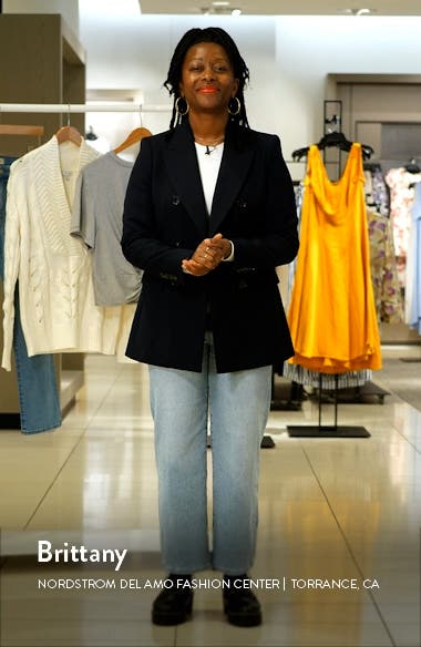 Reiss Kali Double Breasted Wool Jacket (Women) | Nordstromrack