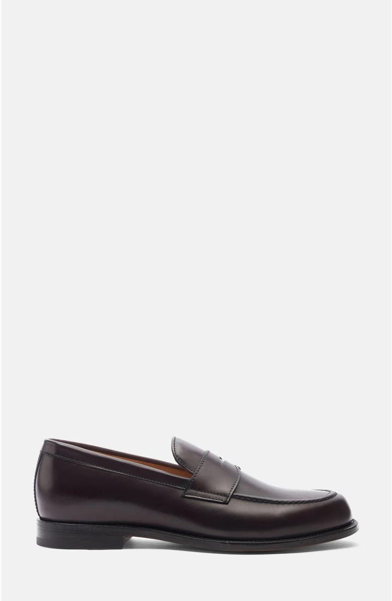 SCAROSSO Edward Loafers, Alternate, color, Burgundy - Calf