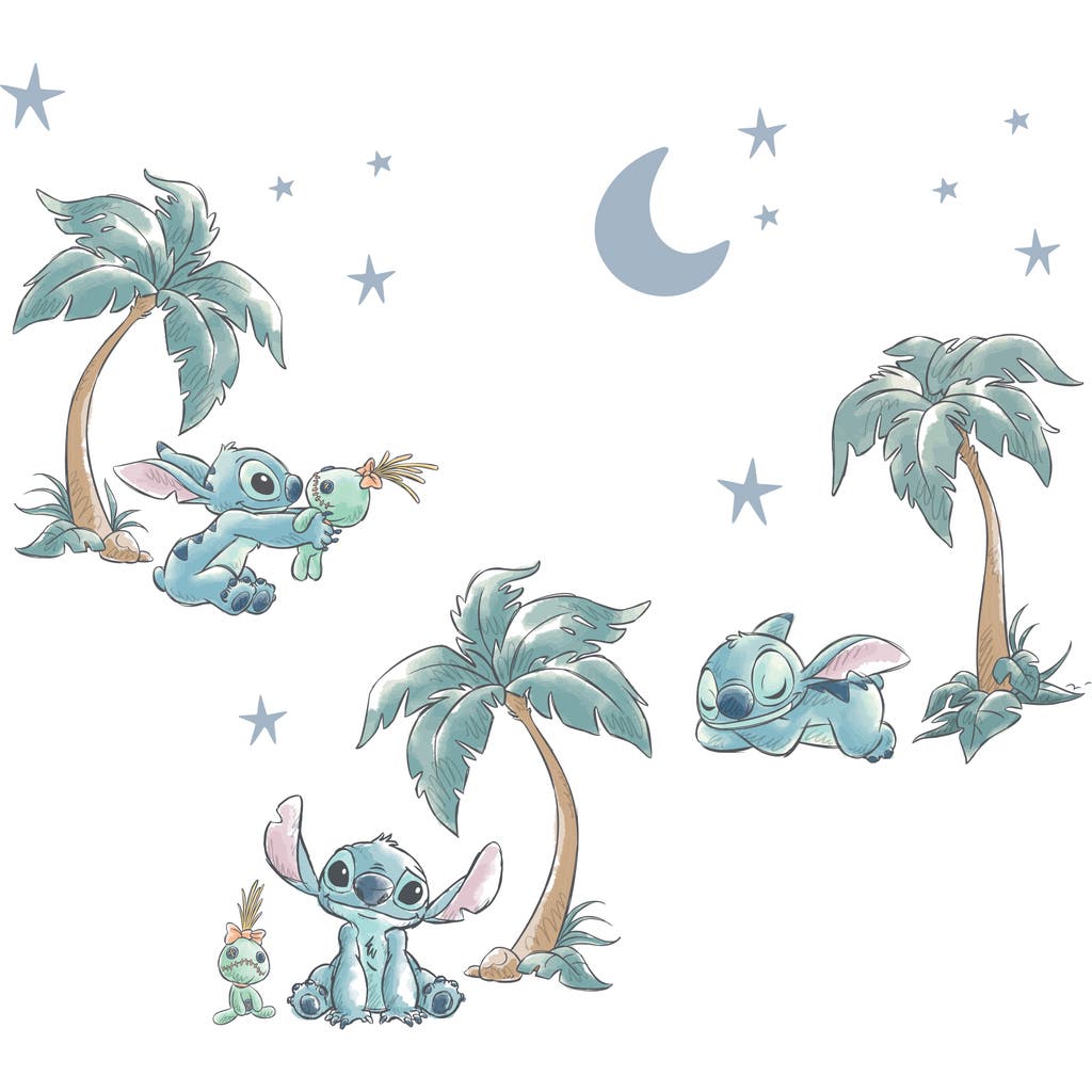 Bedtime Originals Disney Stitch Mural-Like Nursery Wall Decals / Stickers in Blue  product