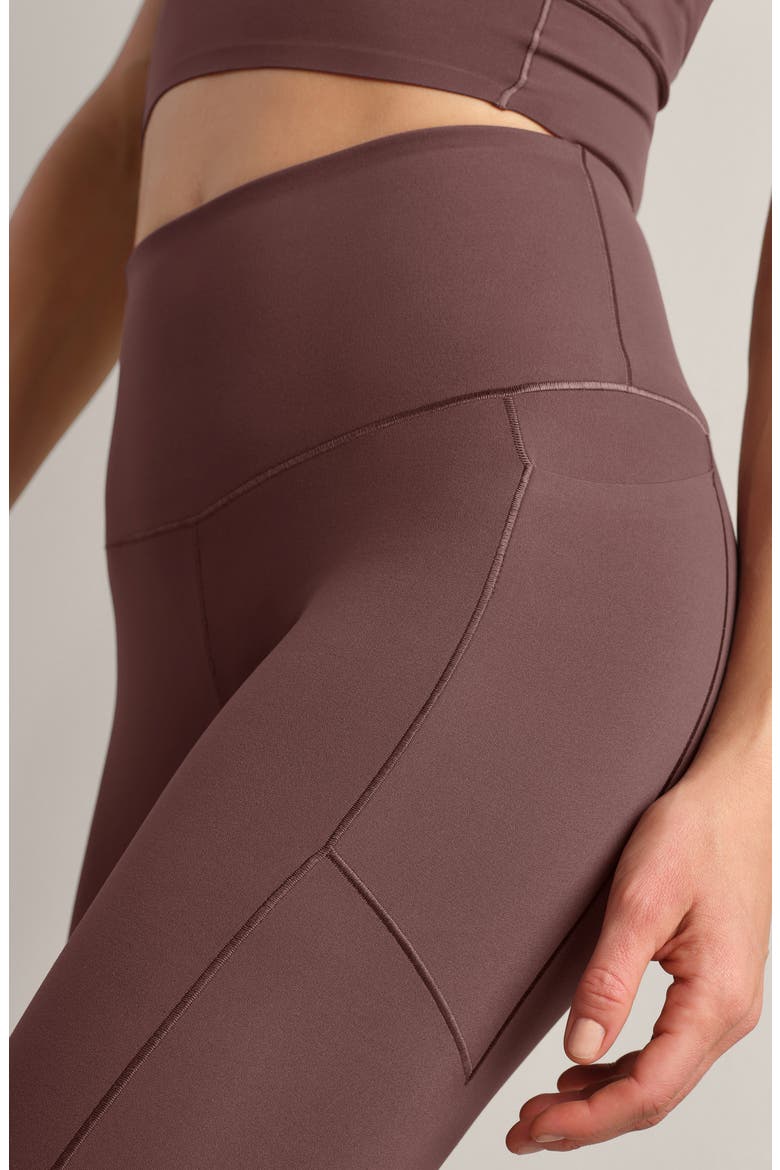 Revive Pockets 7/8 Leggings, Alternate, color, DEEP MAUVE