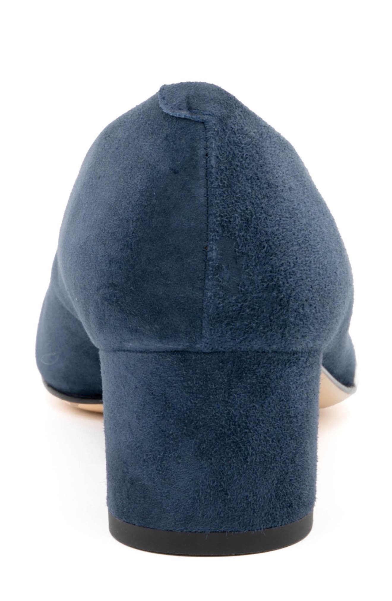 Piramide Pointed Toe Pump, Alternate, color, NAVY CASHMERE GOLD ORNAMENT