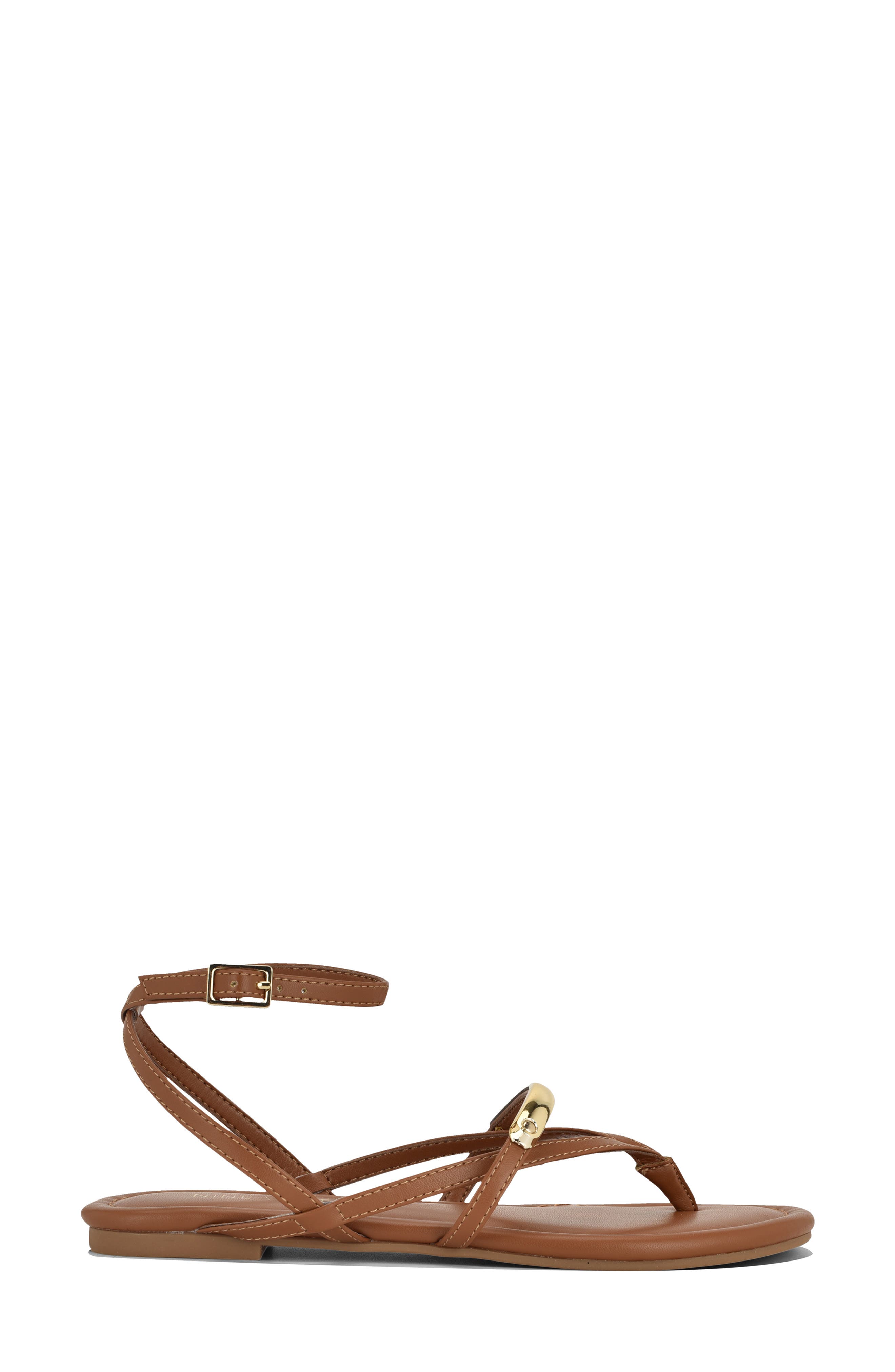 Bretta Ankle Strap Sandal, Alternate, color, MEDIUM BROWN