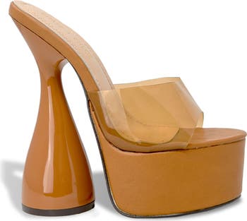 Miranda Sculpted Stiletto Platform Sandal