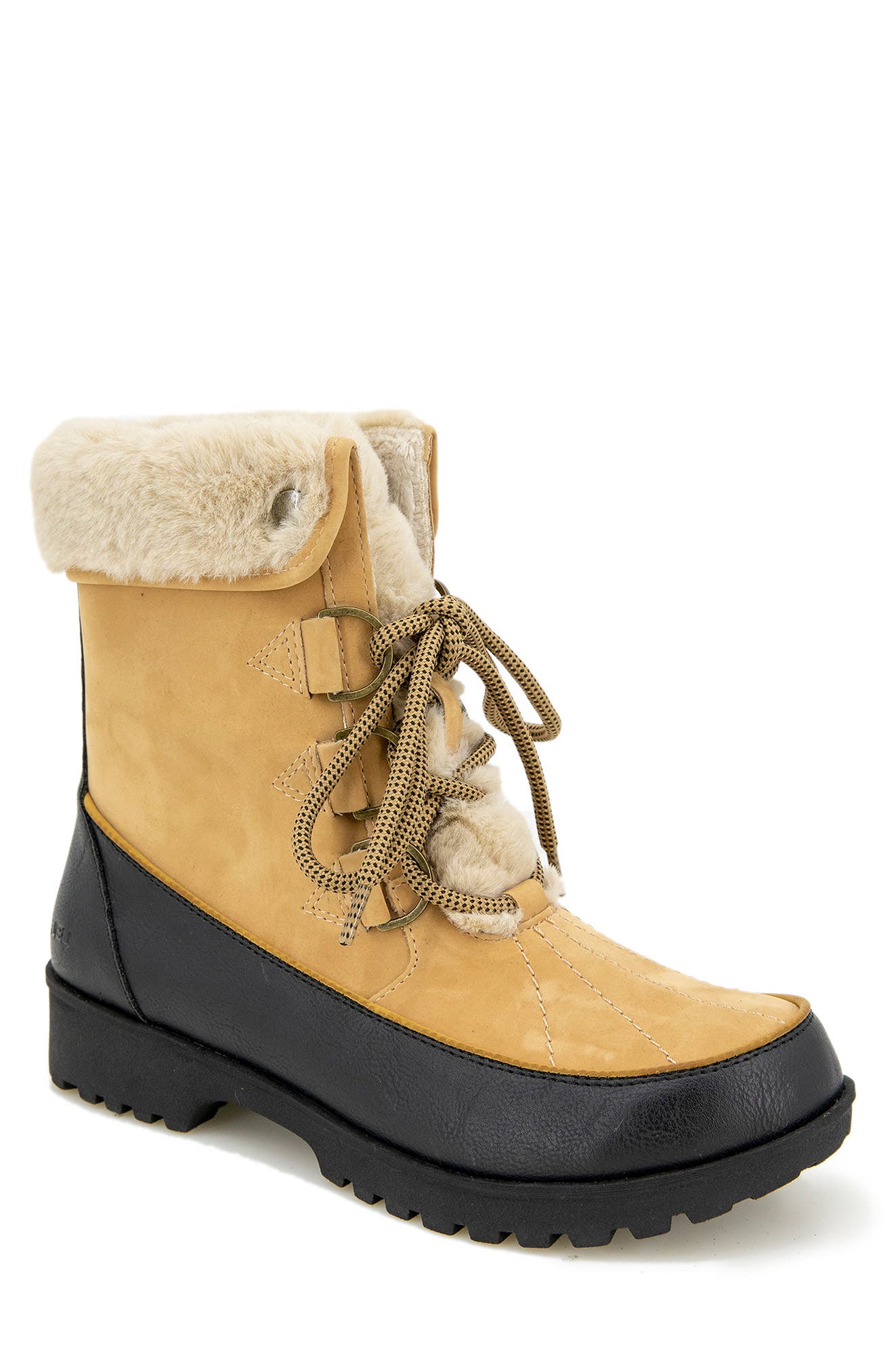 Jambu Northgate Faux Fur Trim Boot, Main, color, 