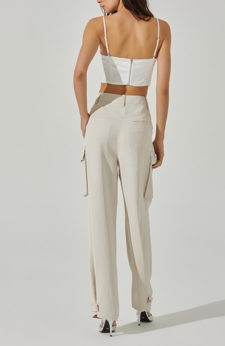 ASTR the Label Satin Corset Camisole, Alternate, color, White