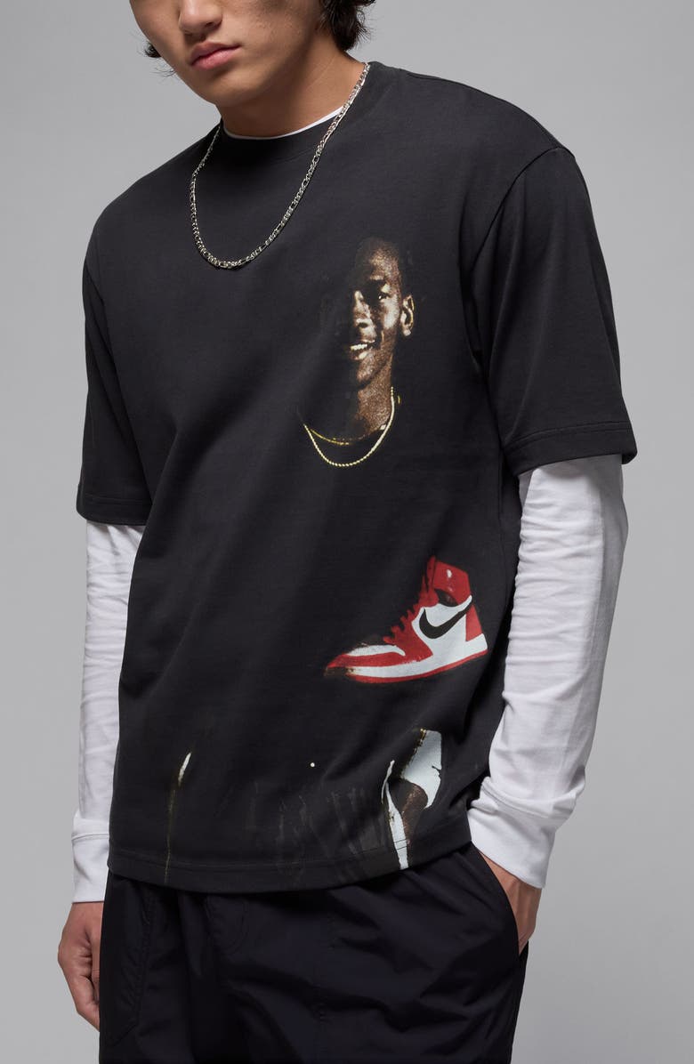 Jordan Statement 1985 Cotton Graphic T-Shirt, Main, color, 