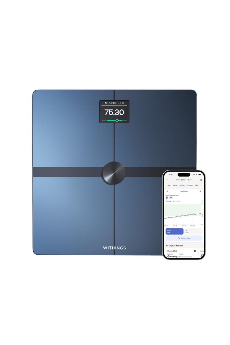 Body Scan - Wi-Fi Connected Scale - Black, Main, color, Black
