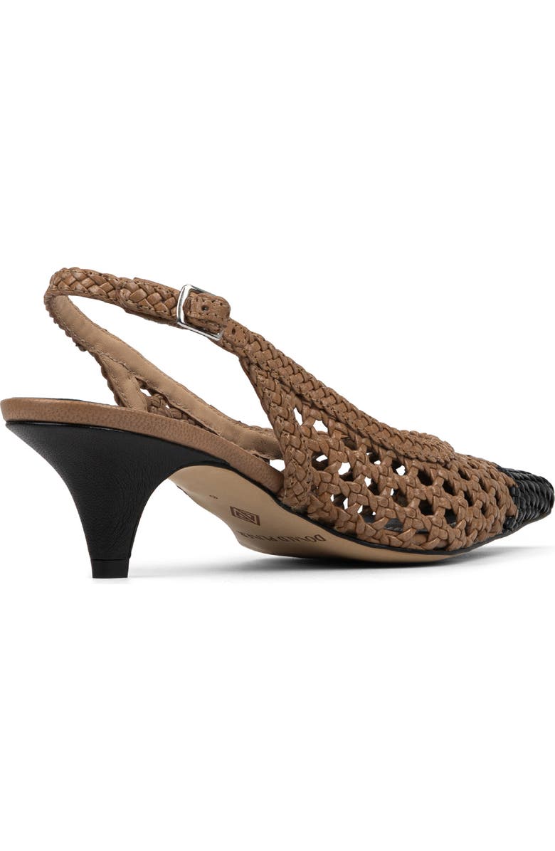 Donald Pliner Slingback Pointed Toe Pump, Alternate, color, Tobacco