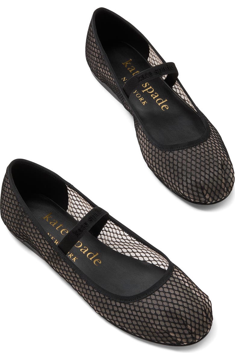 Kate Spade New York riley mesh mary jane ballet flat, Alternate, color,