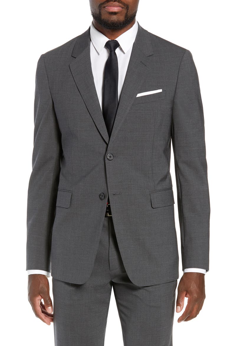 New Tailor Chambers Suit Jacket, Main, color, MEDIUM CHARCOAL