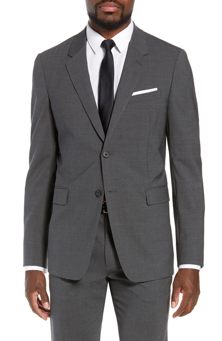 Theory New Tailor Chambers Suit Jacket, Main, color, Medium Charcoal