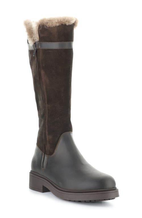 Bos. & Co. Neva Waterproof Genuine Shearling Boot In Brown
