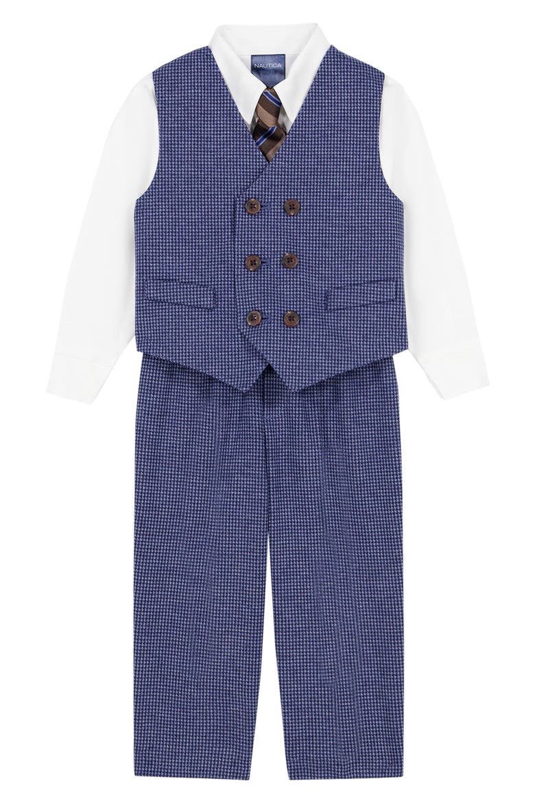 Kids 4-Piece Suit Set, Alternate, color, 405 MEDIEVAL BLUE